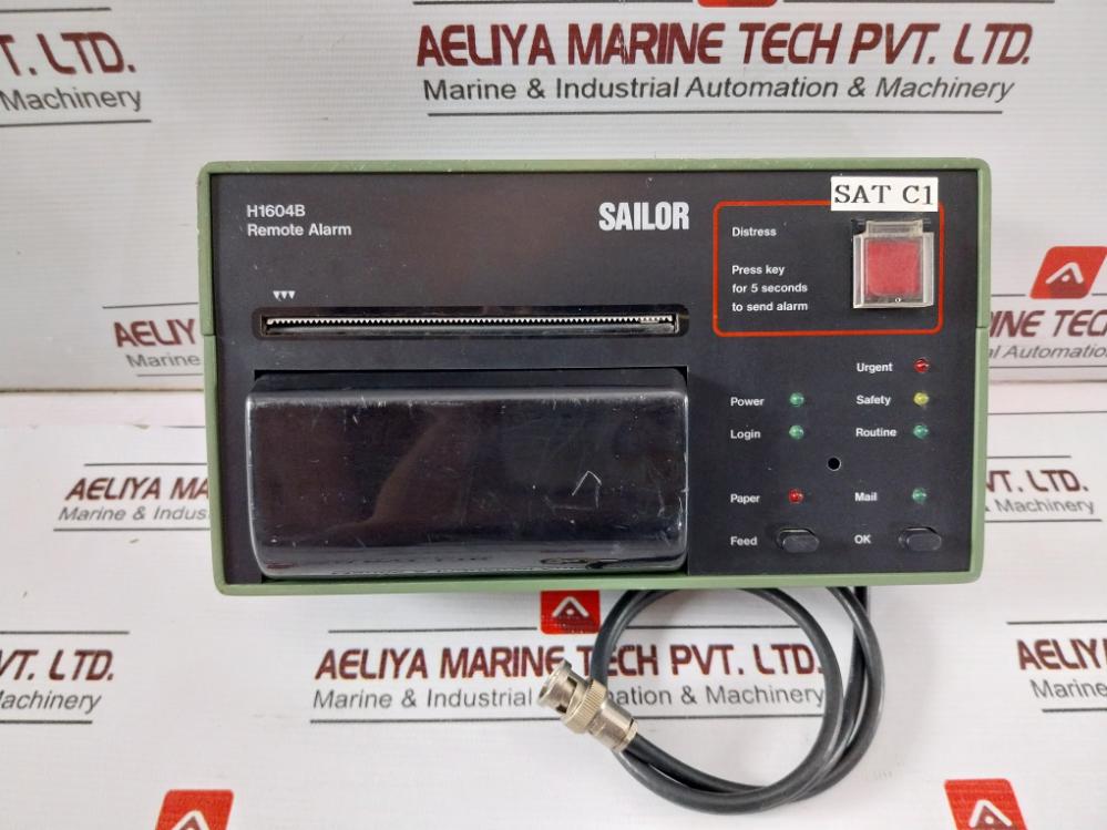 Sailor H1604B Remote Alarm Module P/N 403042-002 10-32V Dc