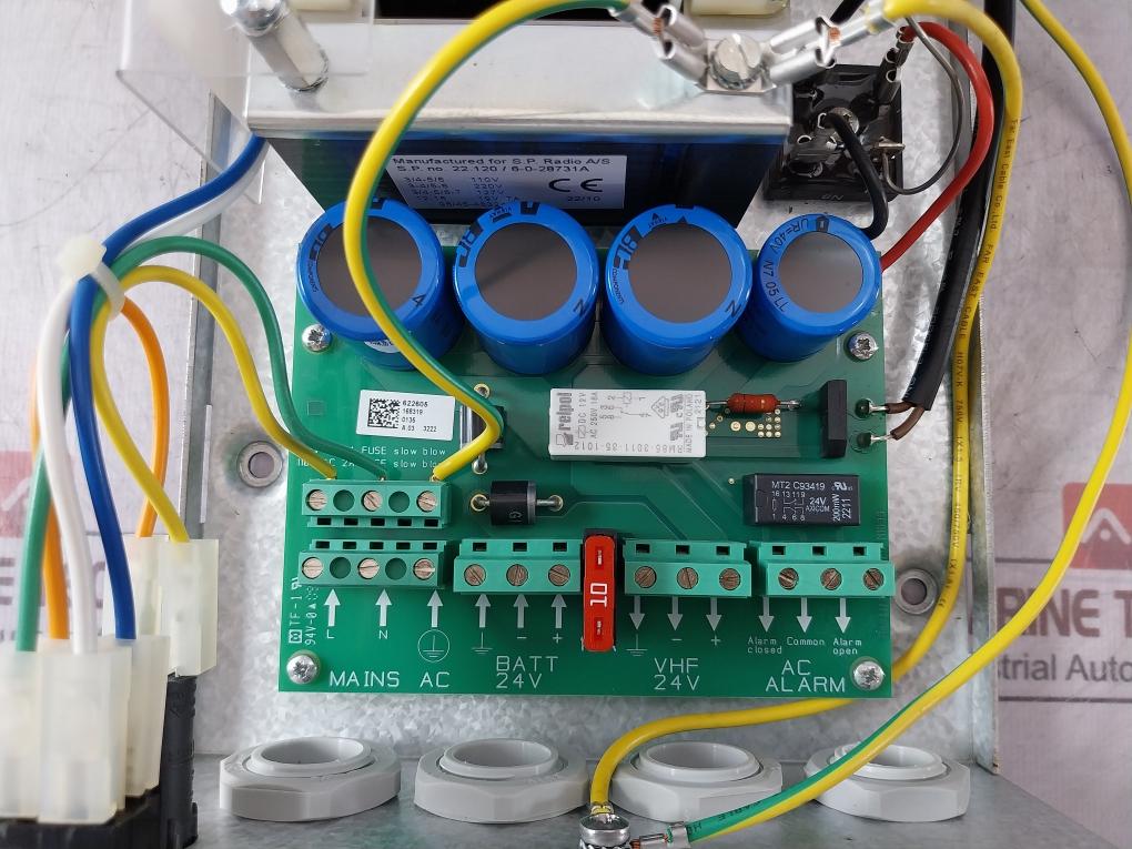 Sailor N163S Ac/Dc Power Supply 80119410 160Va 50/60Hz 24V Dc 170W 94V-0 96/45-4