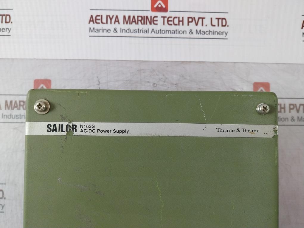 Sailor N163S Ac/Dc Power Supply 80119410 160Va 50/60Hz 24V Dc 170W 94V-0 96/45-4