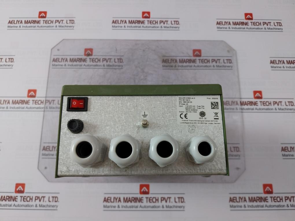 Sailor N163S Ac/Dc Power Supply 80119410 160Va 50/60Hz 24V Dc 170W 94V-0 96/45-4