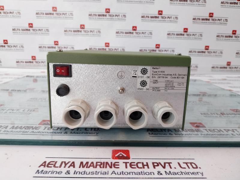 Sailor N163S Ac/Dc Power Supply 801194 Ip40 50/60Hz