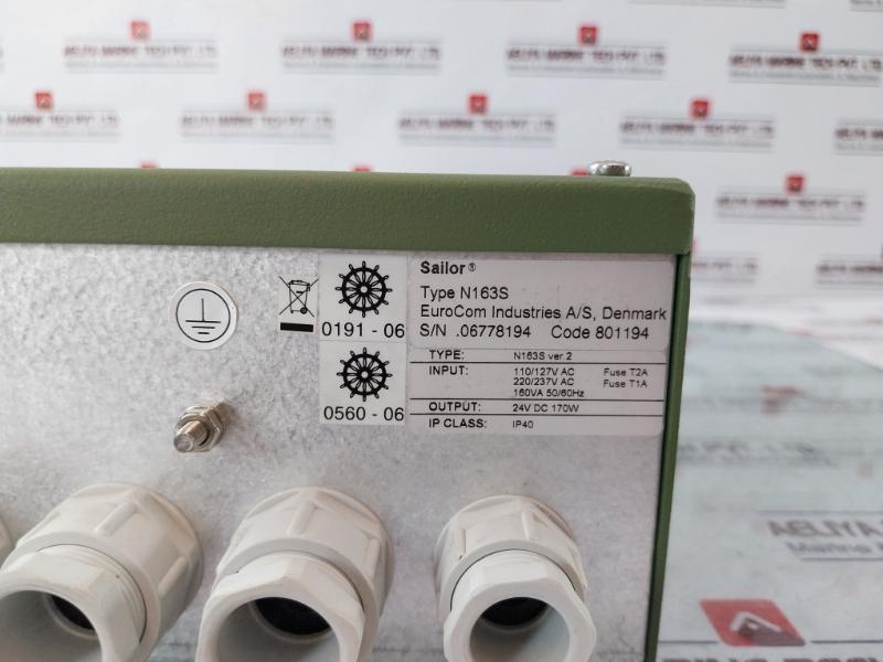 Sailor N163S Ac/Dc Power Supply 801194 Ip40 50/60Hz