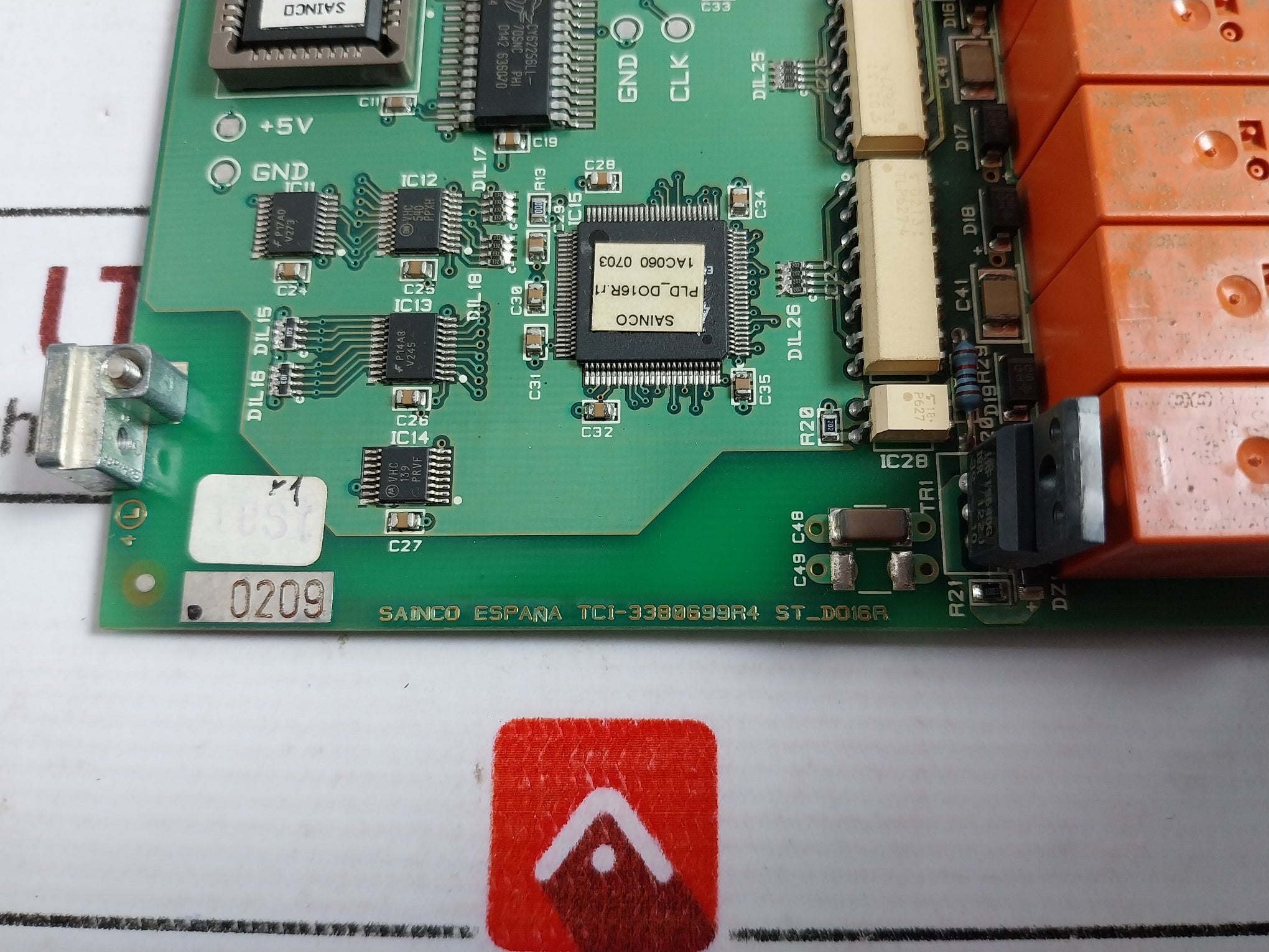 Sainco TCI-3380699R4 Printed Circuit Board 0209