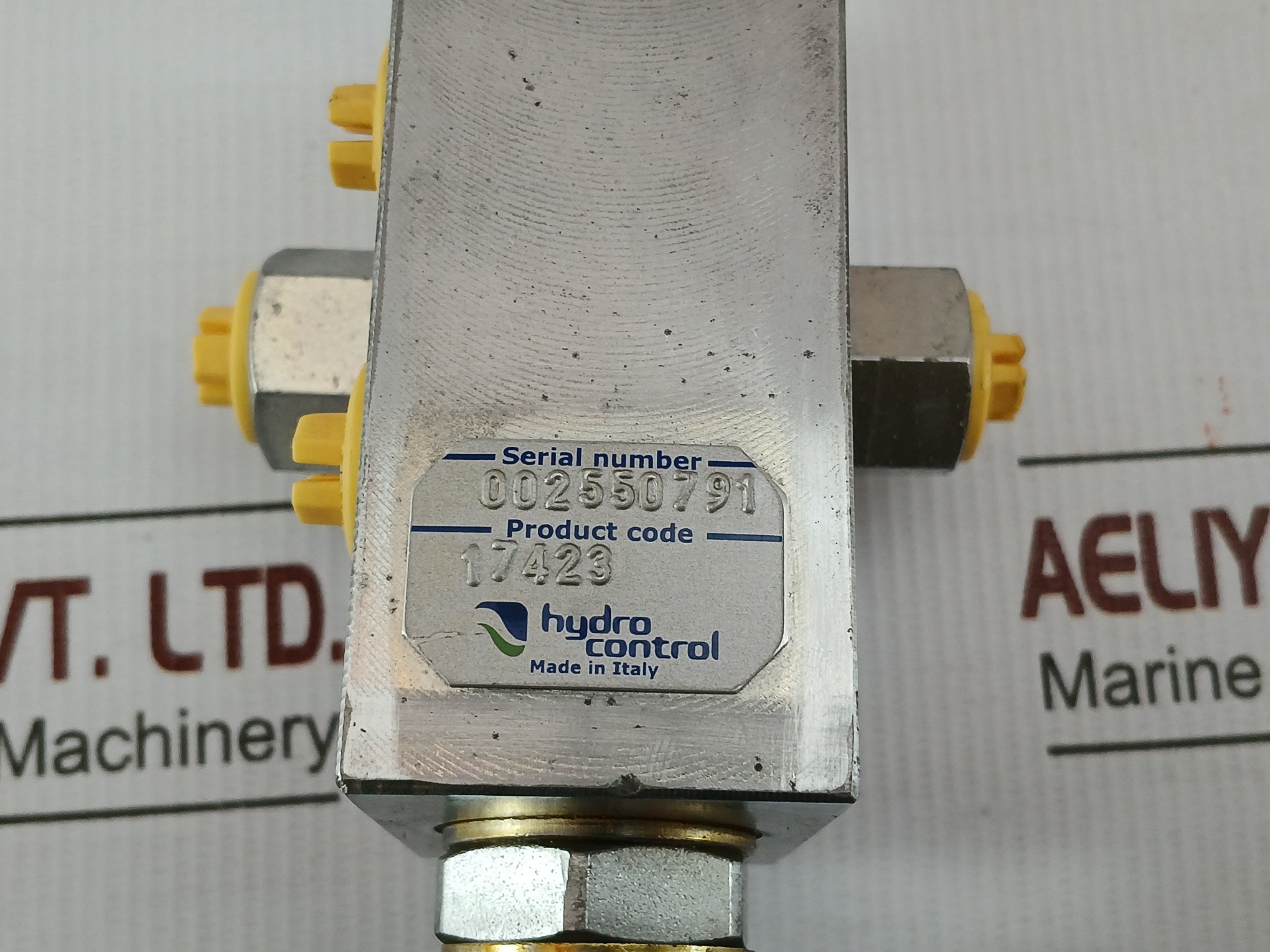Saip Hydro Control Pressure Accumulator 250 Bar La.1.0,75.1.0.R1.A