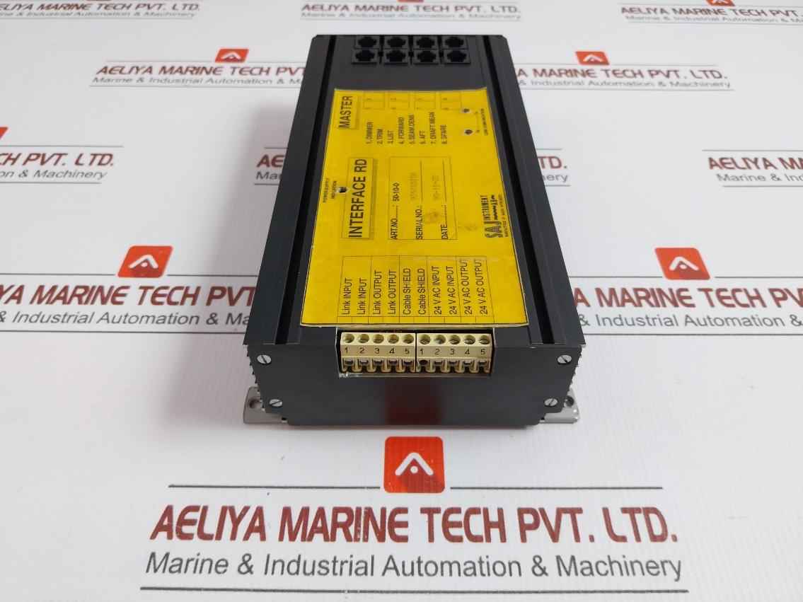 Saj Instrument Interface Rd Master Unit Input-24Vac 50-10-0