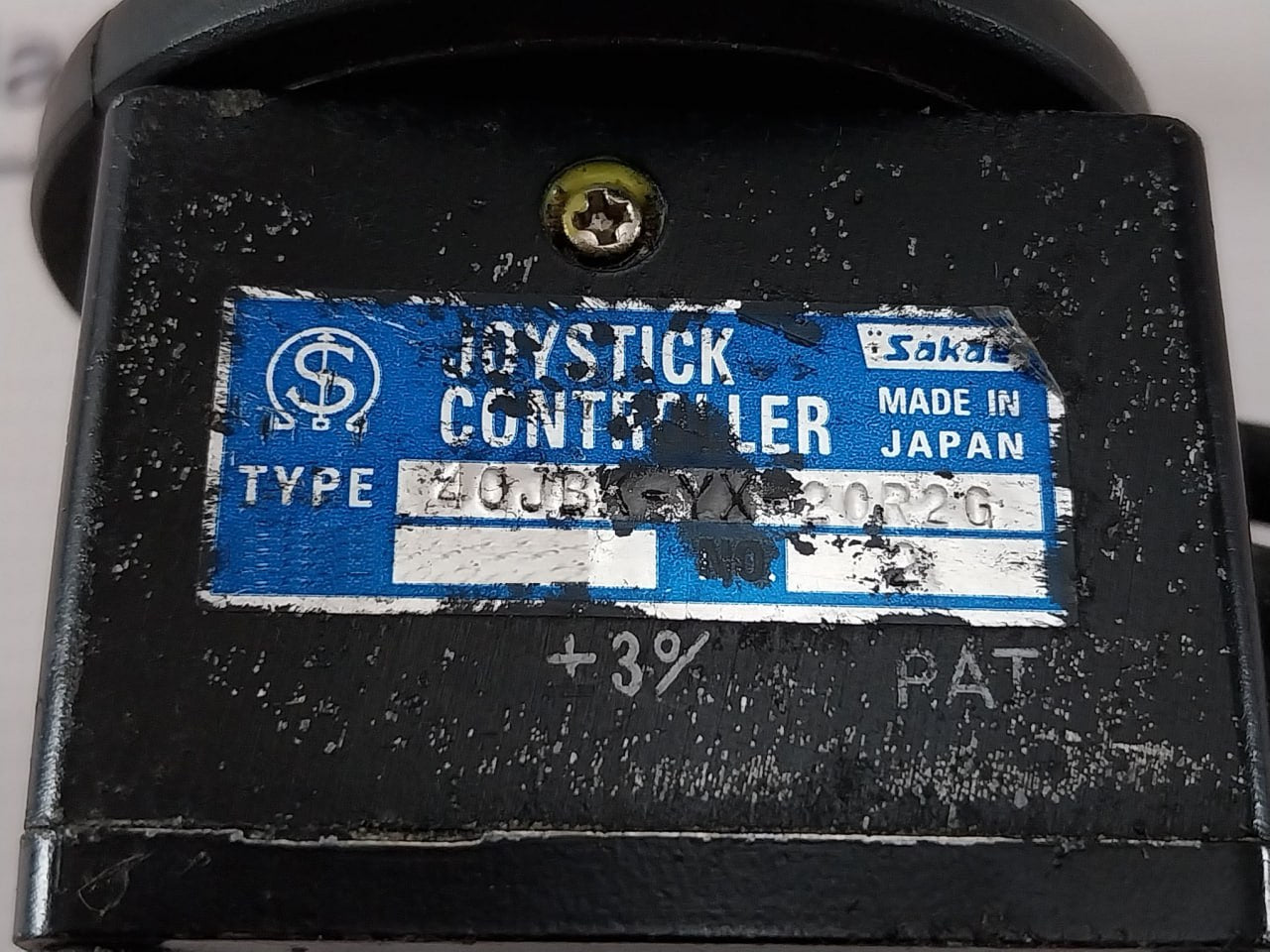 Sakae 40Jbk-yx-20R2G Joystick Controller W/ Potentiometer