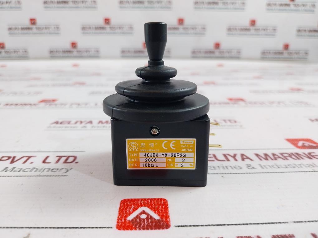 Sakae 40Jbk-yx-20R2G Joystick Controller With Potentiometer 10Kohm L