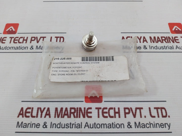 Sakae Fcp22Ac Potentiometer 1K Ω