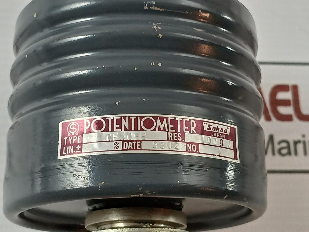 Sakae Of50Pb Potentiometer 100 Ohm J