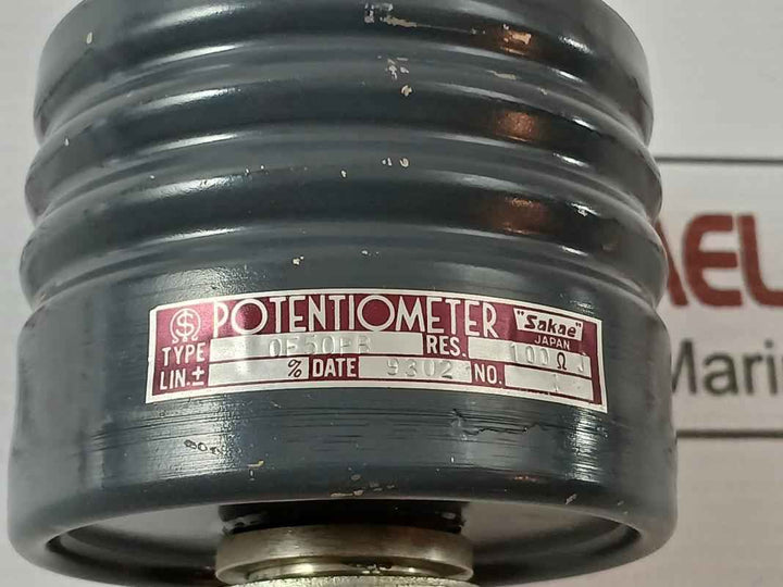 Sakae Of50Pb Potentiometer 100 Ohm J