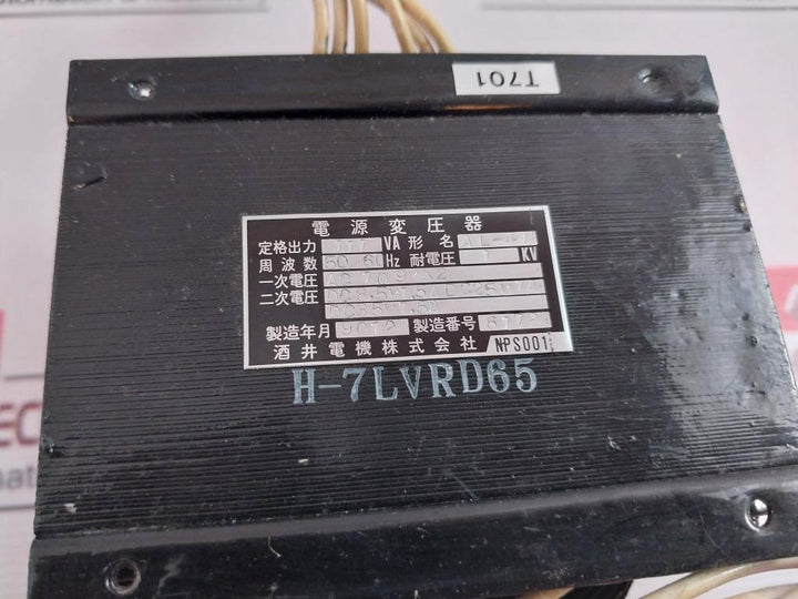 Sakai Electric Al – 41 Transformer Power Supply 50 / 60 Hz