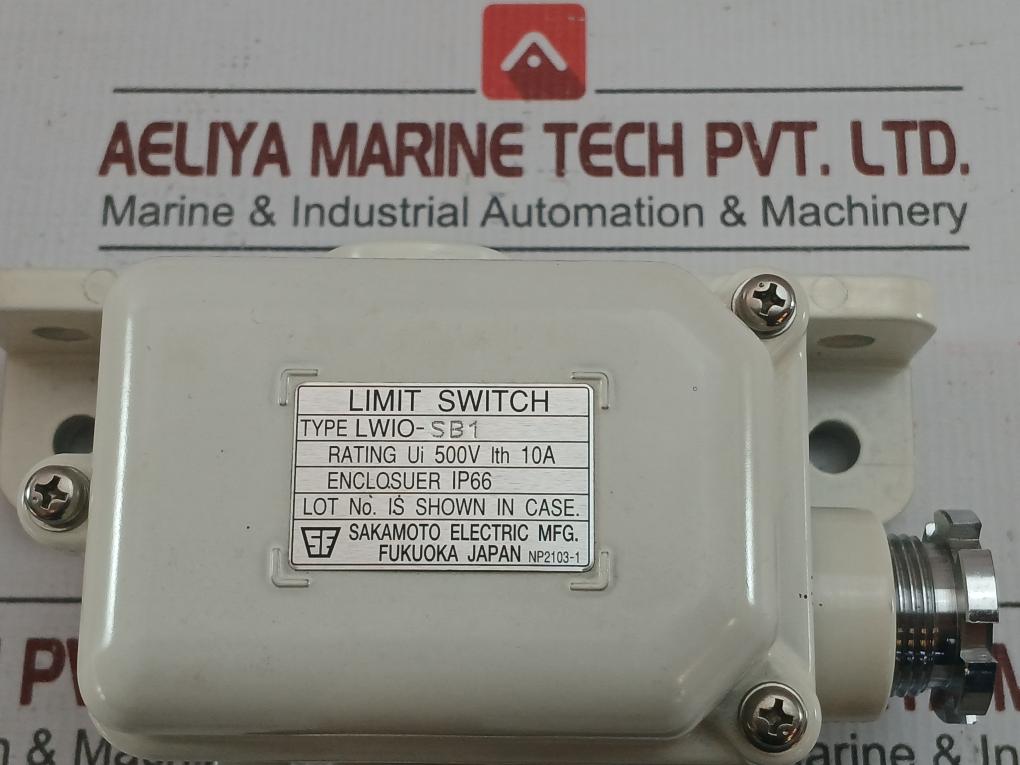 Sakamoto Electric Limit Switch Lwio-sb1