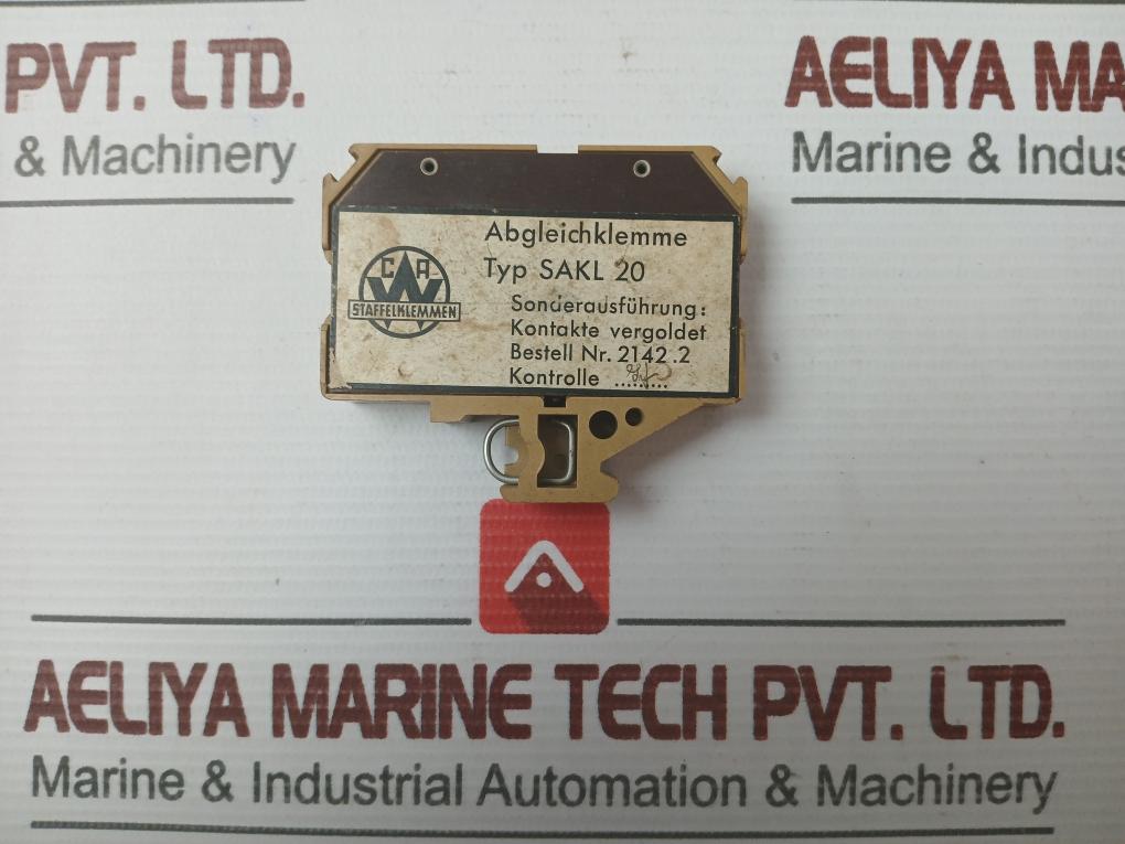 Sakl20 Balancing Terminal Block Staffelklemmen