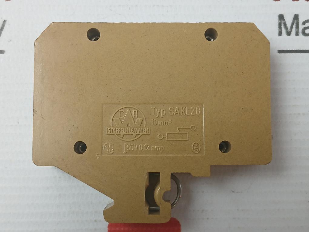 Sakl20 Balancing Terminal Block Staffelklemmen
