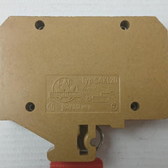 Sakl20 Balancing Terminal Block Staffelklemmen