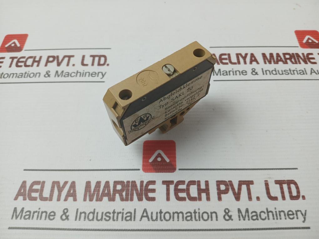 Sakl20 Balancing Terminal Block Staffelklemmen