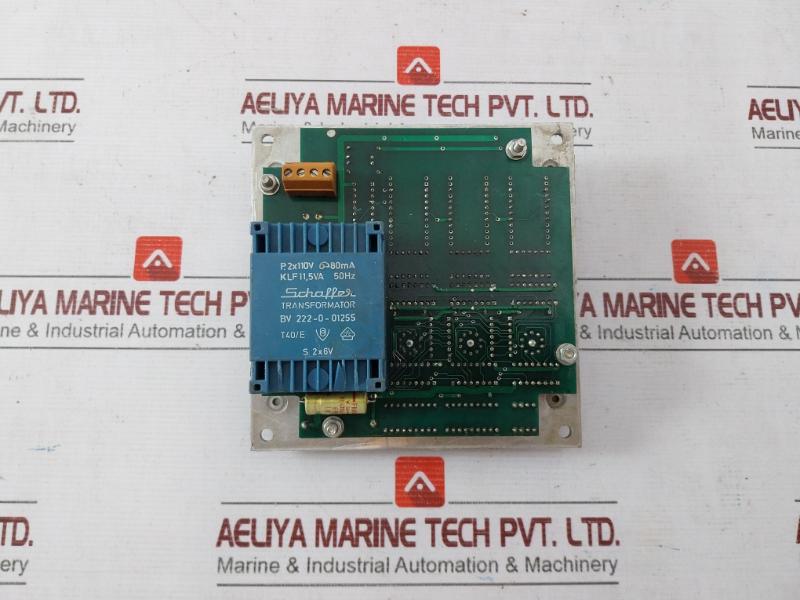 Salen & Wicander Ka-2 Course Memory Unit Front Panel Bv 222-0-01255 P.2X110V