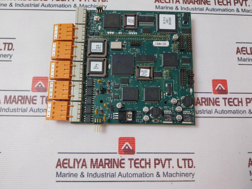 Saline Lectronics Fab 220959 Rev B Printed Circuit Board