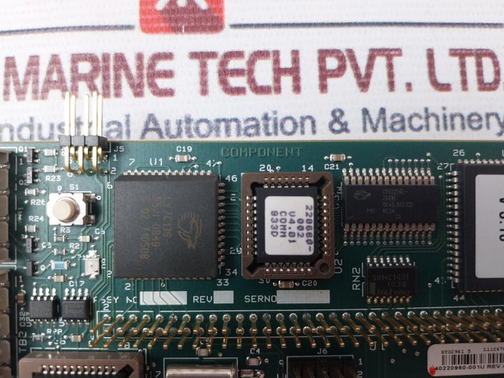 Saline Lectronics Fab 220959 Rev B Printed Circuit Board