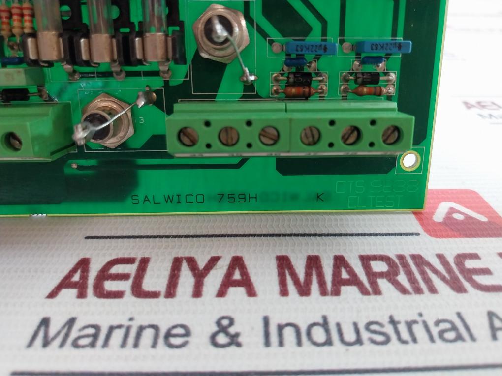 Salwico 759H Printed Circuit Board Cts9638 Le9709012