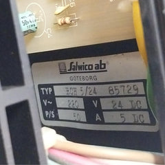 Salwico ab BCH 5/24 85729 GoteBorg Fire Alarm Marine