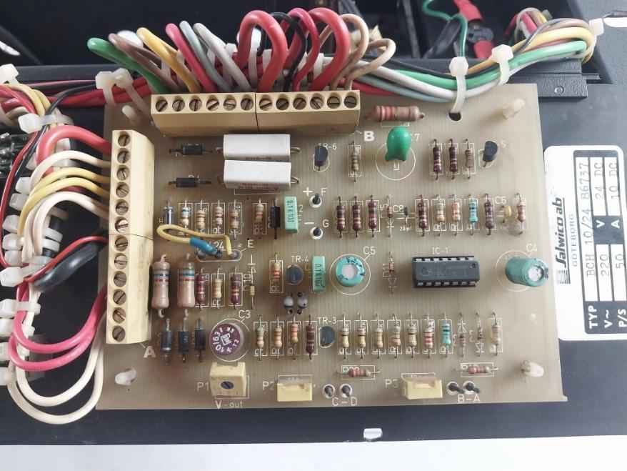 Salwico Bch 10/24 86737 Battery Charger 220V Ac-24V Dc 10A Ymk-38