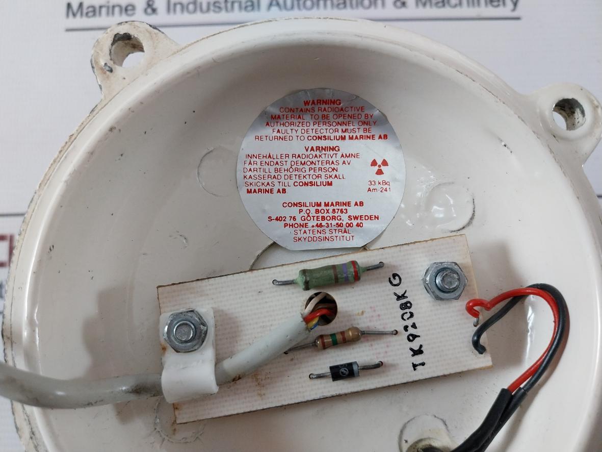 Salwico Consilium Marine Ab Smoke Detector Head Tk9208Kg