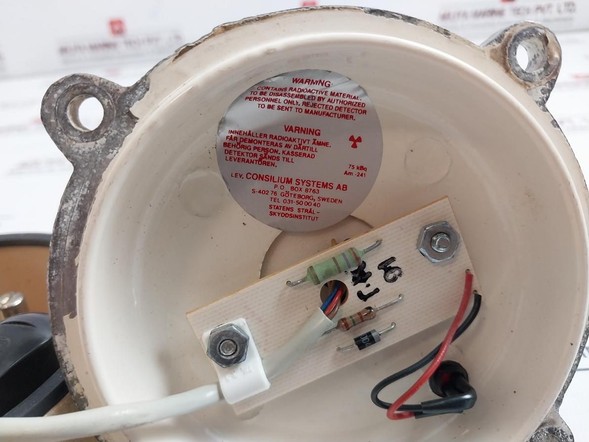 Salwico Nid-38 Ionization Smoke Detector (Consilium Systems)