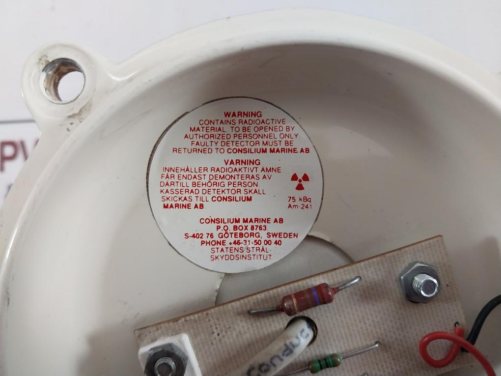 Salwico Photoelectric Smoke Detector 75 Kbq Am-241