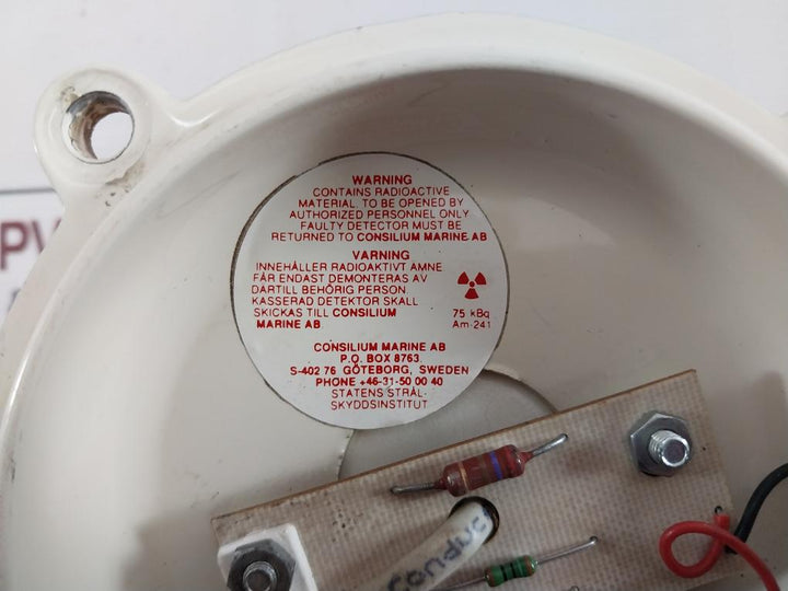 Salwico Photoelectric Smoke Detector 75 Kbq Am-241