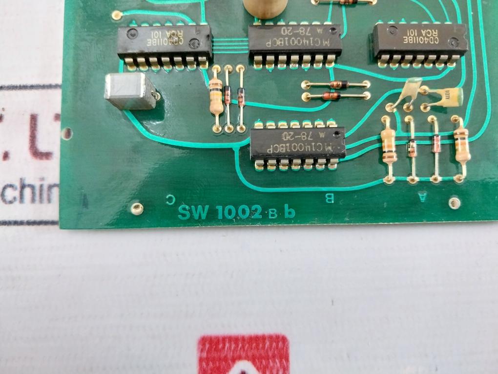Salwico Sw 1002 B A Printed Circuit Board