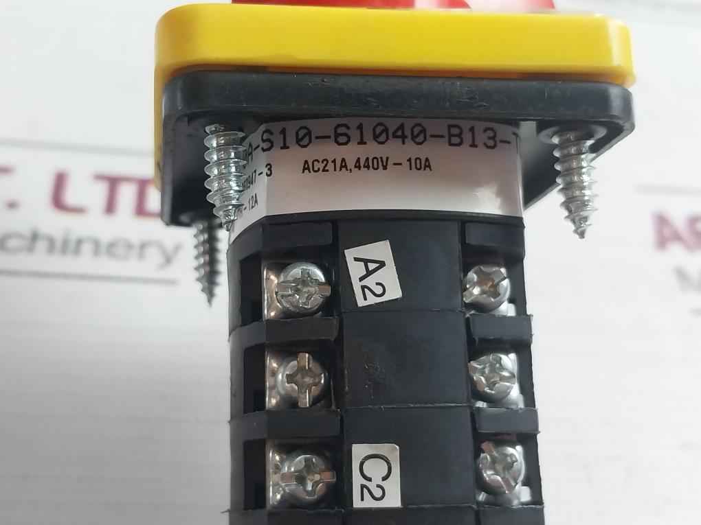 Salzer 10A-s10-61040-b13-tdyr Cam Operated Rotary Switch Iec60947-3