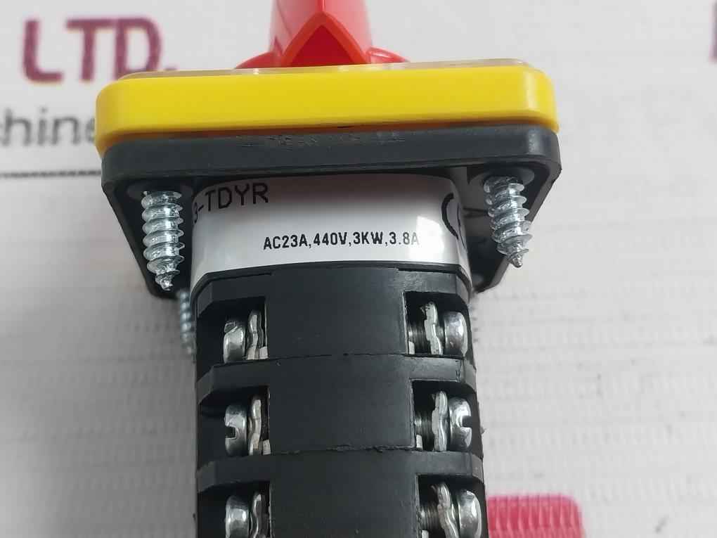 Salzer 10A-s10-61040-b13-tdyr Cam Operated Rotary Switch Iec60947-3