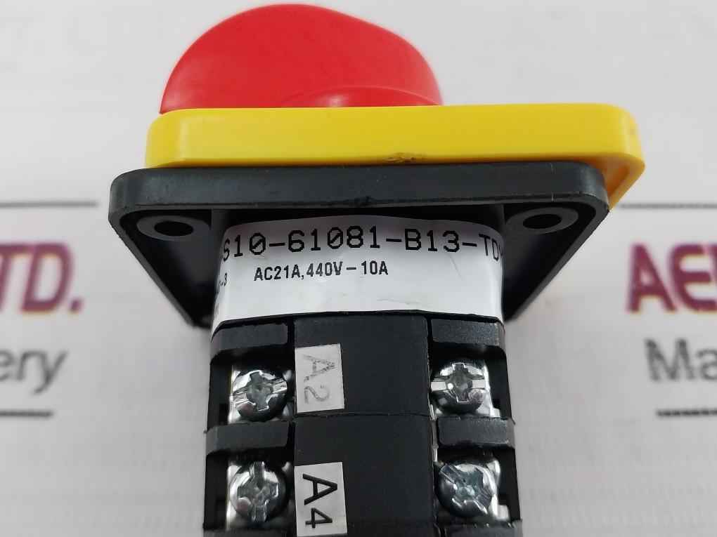 Salzer 10A-s10-61081-b13-tdyr Rotary Switch 3.8A