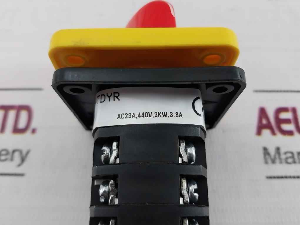 Salzer 10A-s10-61081-b13-tdyr Rotary Switch 3.8A