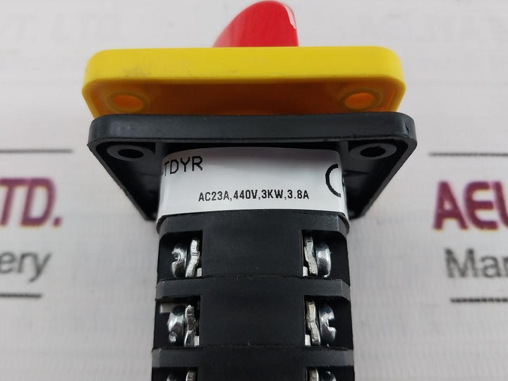 Salzer 10A-s10-61081-b13-tdyr Rotary Switch 3.8A