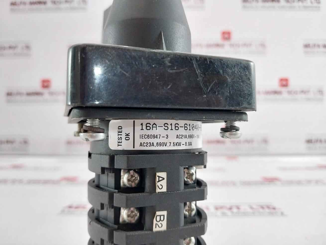 Salzer 16A-s16-61040-b90-pgbb Rotary Switch 690V 16A