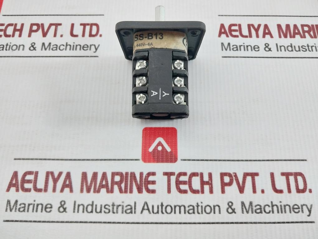 Salzer 440V 6A Ammeter Selector Switch 6A-ass-b13