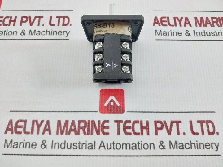 Salzer 440V 6A Ammeter Selector Switch 6A-ass-b13