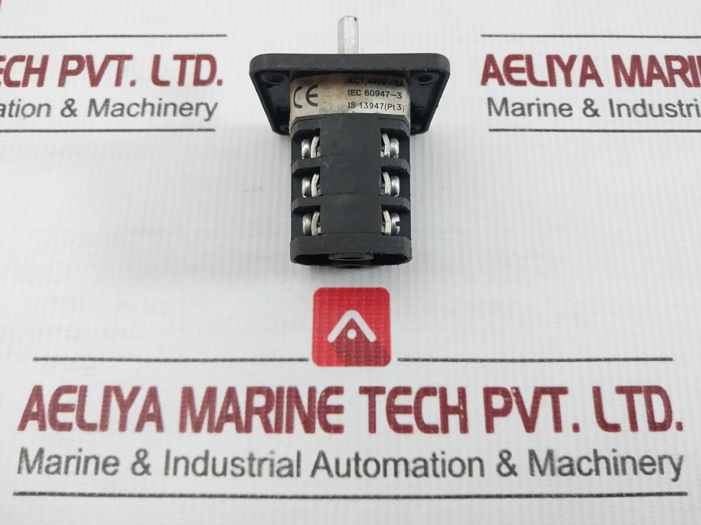 Salzer 440V 6A Ammeter Selector Switch 6A-ass-b13