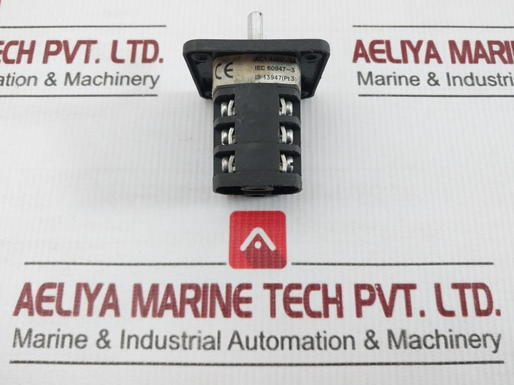 Salzer 440V 6A Ammeter Selector Switch 6A-ass-b13
