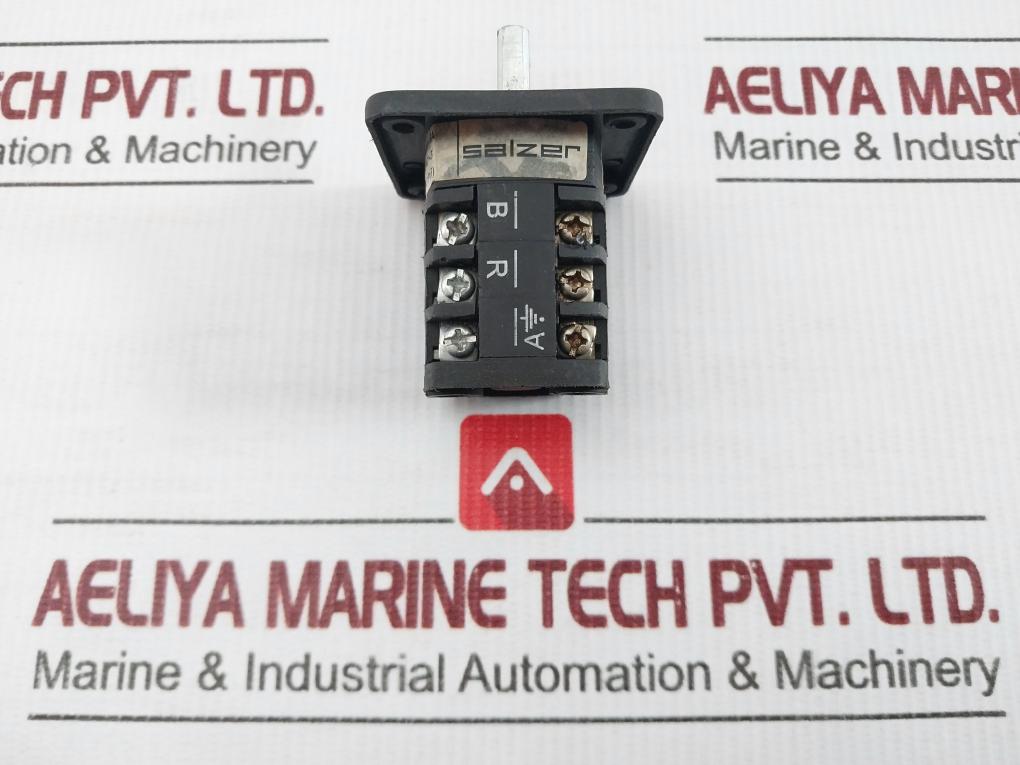 Salzer 440V 6A Ammeter Selector Switch 6A-ass-b13