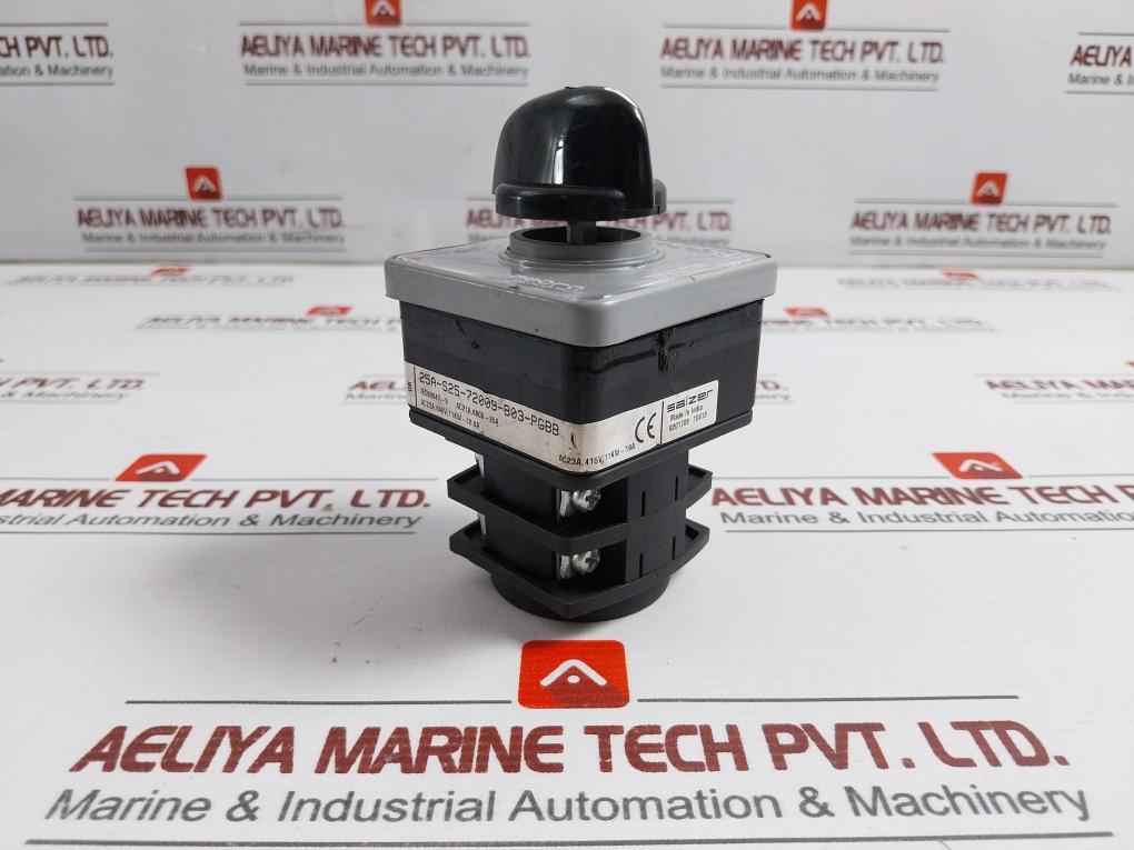 Salzer Cam Operated Rotary Switch Part No.25A-s25-72009-b03-pgbb