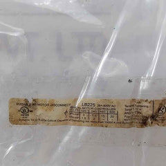 Salzer Lb225 Load Break Switch 25A 600V Ac Iec/En 60947-3