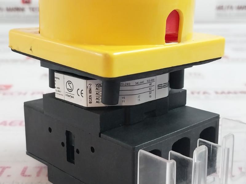 Salzer Lb232 Load Break Switch 32309 32A 600Vac 1.7 Nm