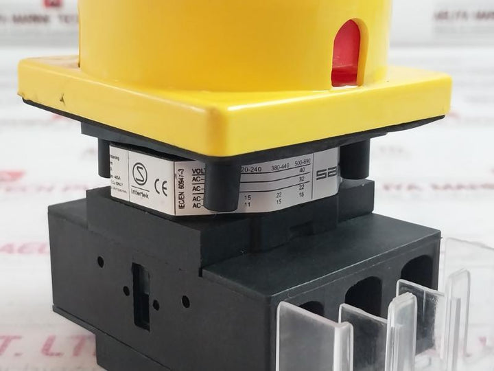 Salzer Lb232 Load Break Switch 32309 32A 600Vac 1.7 Nm