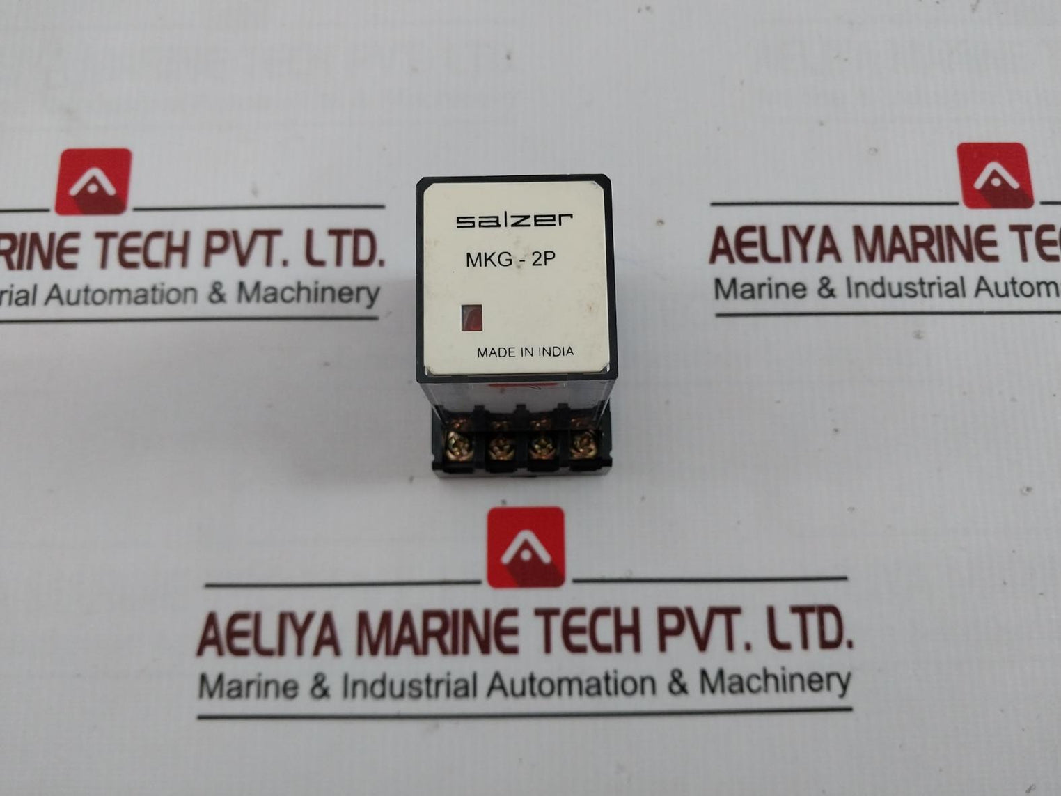 Salzer Mkg 2P 24 Miniature Relay With Base Pf083A 24 Vdc