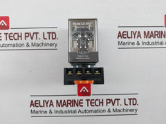 Salzer Mkg 2P 24 Miniature Relay With Base Pf083A 24 Vdc