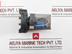 Salzer Mkg 2P 24 Miniature Relay With Base Pf083A 24 Vdc