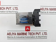 Salzer Mkg 2P 24 Miniature Relay With Base Pf083A 24 Vdc